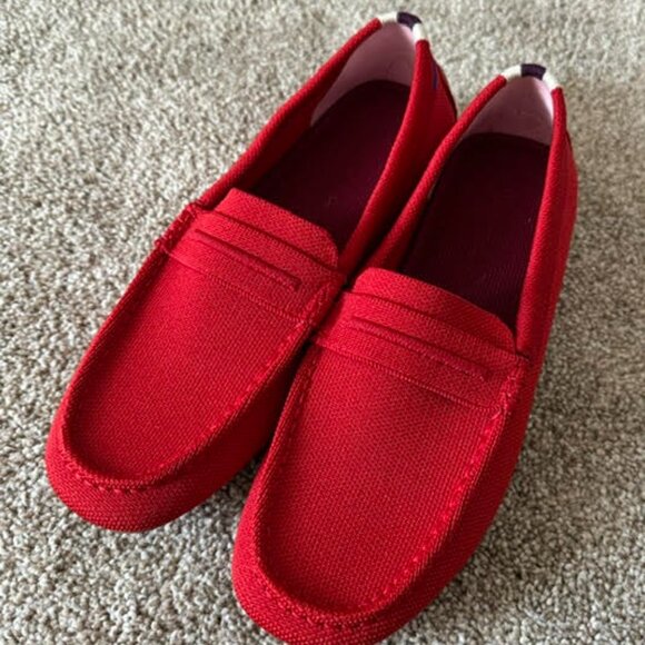 Rothy's The Driver Red Slip-On Loafers - Picture 6 of 6